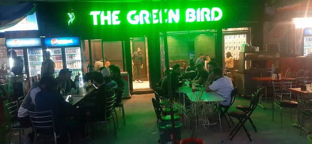 The green bird