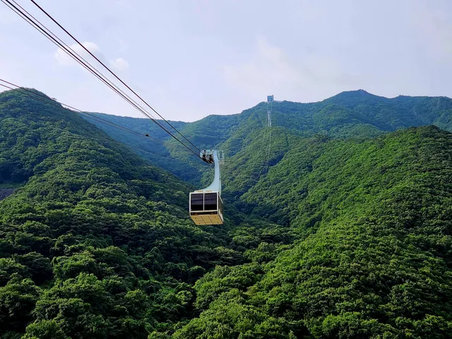 Yeongnam Alps Ice Valley Cable Car Entrance
