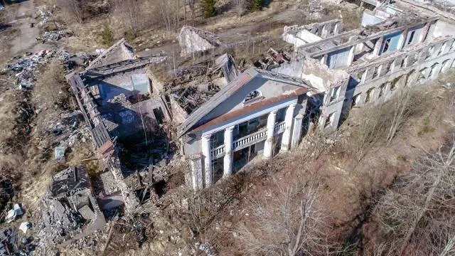 Zamek Książęcy Gościszów - ruiny