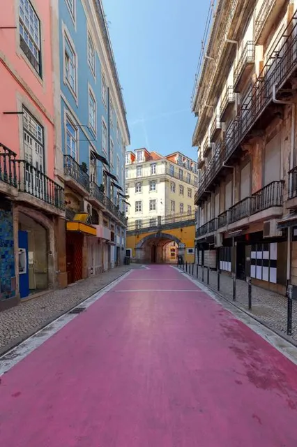 Calle Rosa de Lisboa