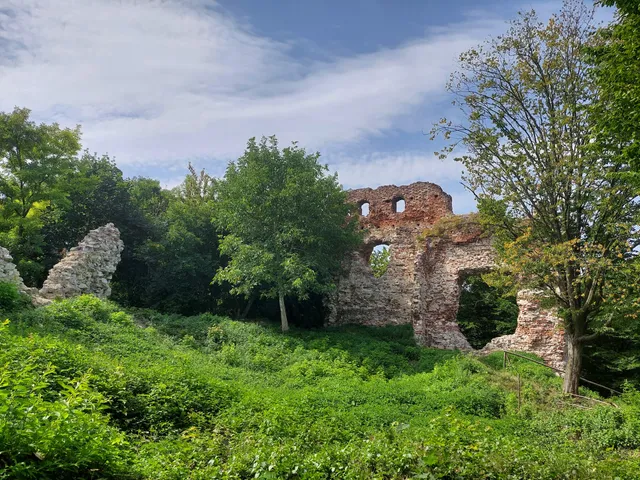 Ruiny zamku Esterki w Bochotnicy