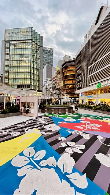 JR Shinjuku East Exit Station Square