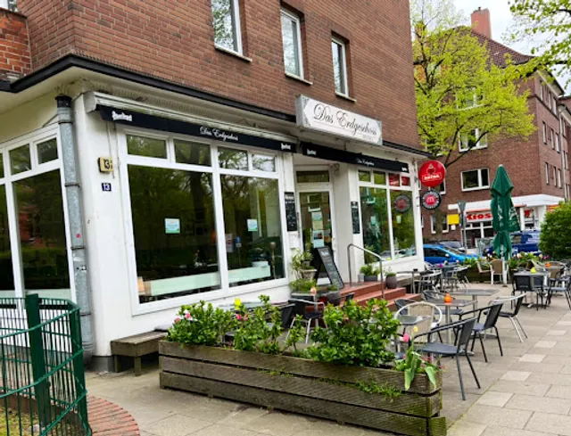 Bistro „Das Erdgeschoss“ Pizza beim Stadtpark