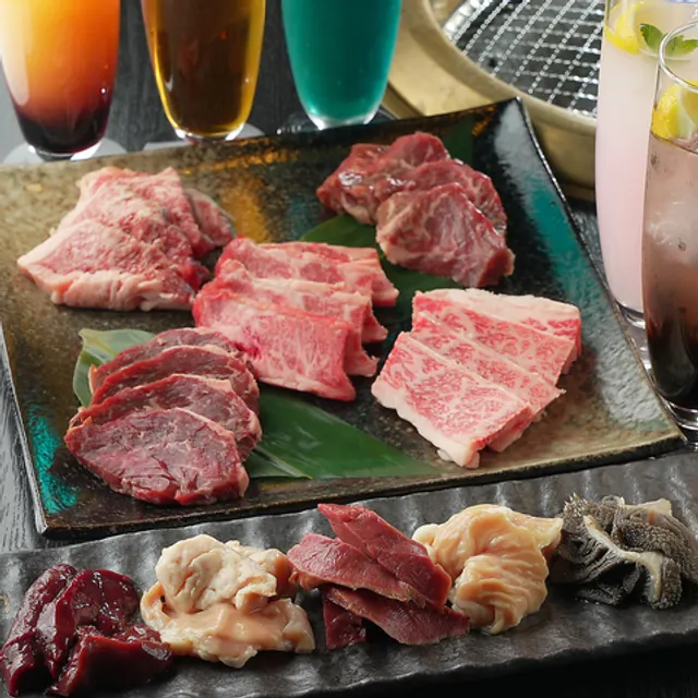 炭火焼肉まる福