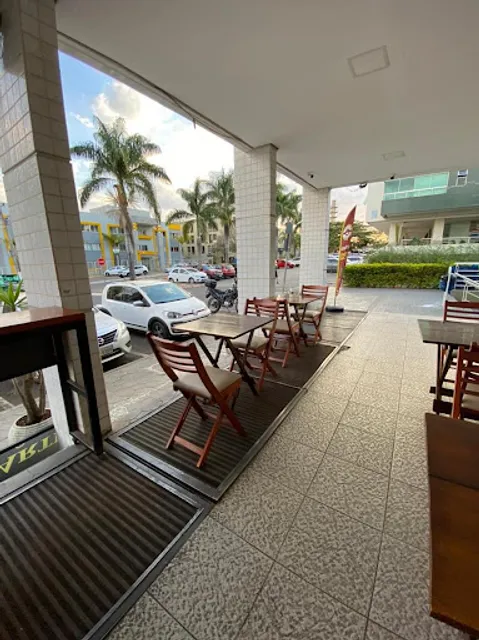 Space Café/Corte com arte