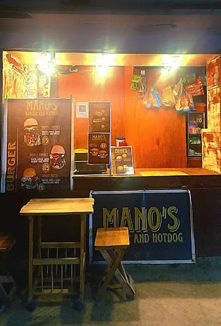 MANO'S burger and hotdog