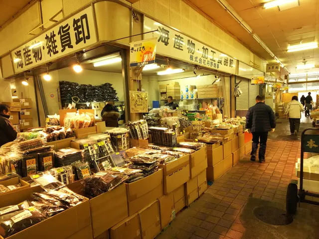 Sapporo morning market