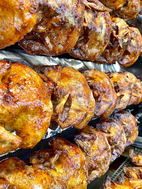 Das frische Grill-Hähnchen