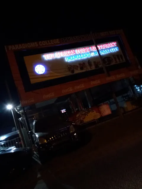 The African Food Restaurant(Mamaland) @ Mlimani