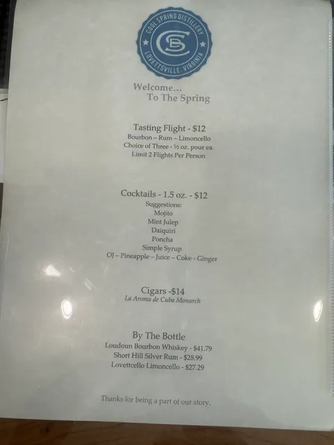 Cool Spring Distillery