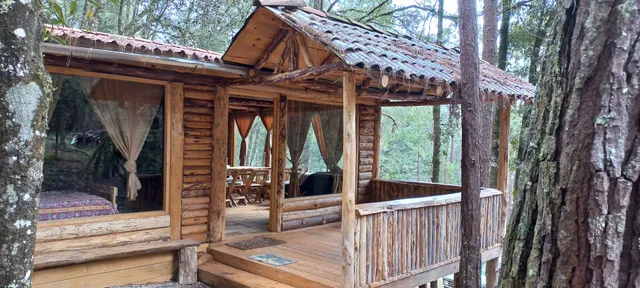 Cabañas montaña viviente