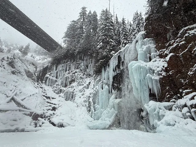 Franklin Falls Winter Route