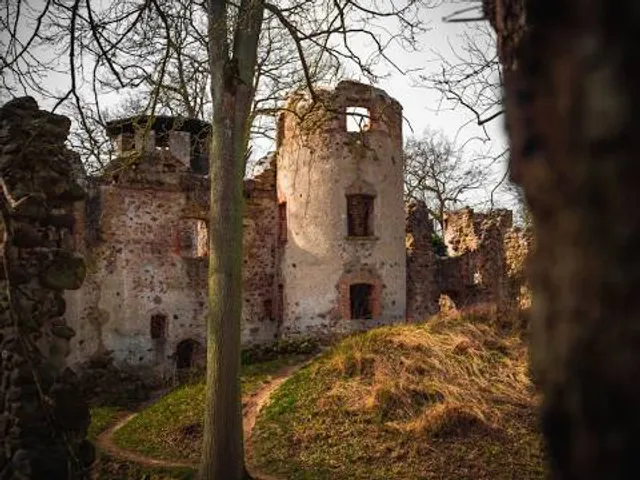 The ruins of Landskron Fortress