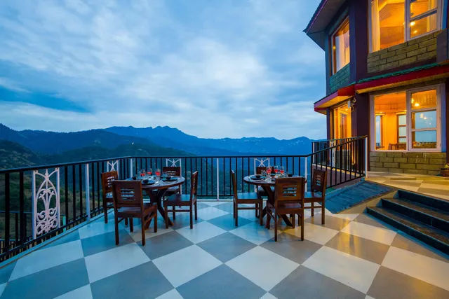 Alaya Stays by ELIVAAS Pine Shadow - Hilltop Suite in Shimla | 1 Room with Panoramic Views
