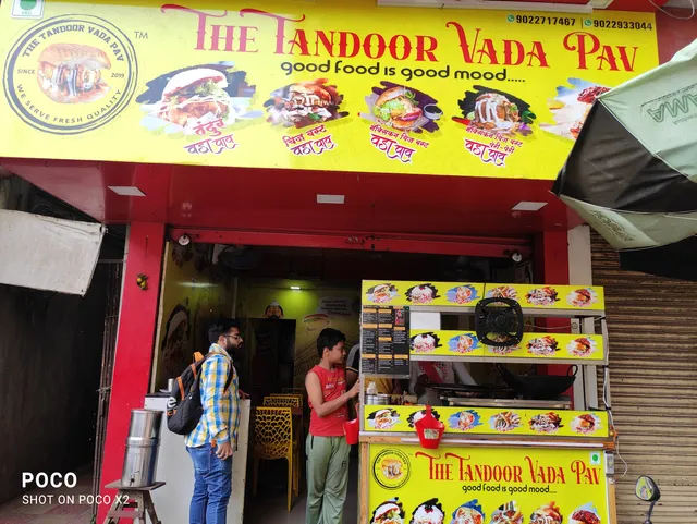 The tandoor vada pav