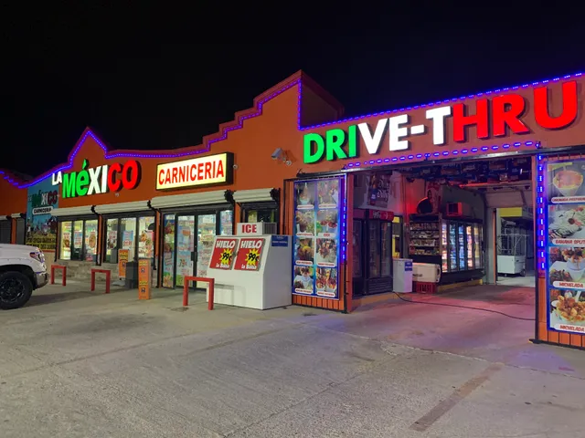 La Mexico meat market