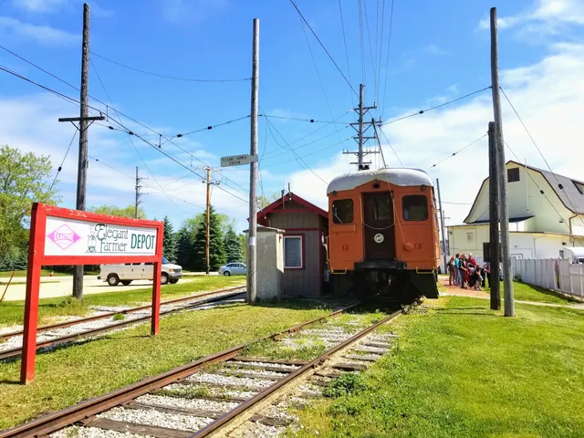 Elegant Farmer Station (East Troy Electric Railroad)