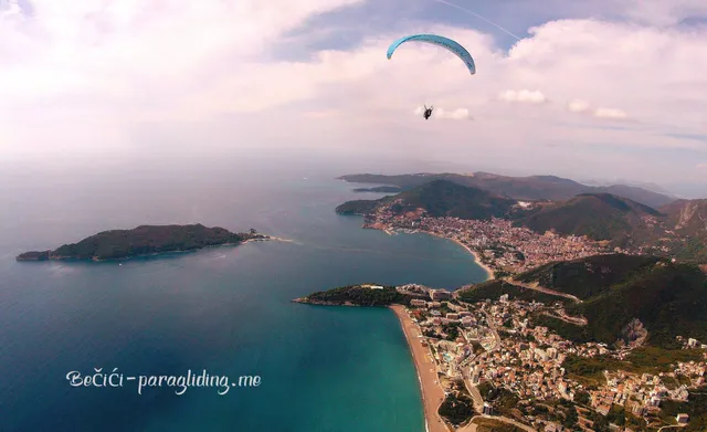 Bečići Paragliding Montenegro