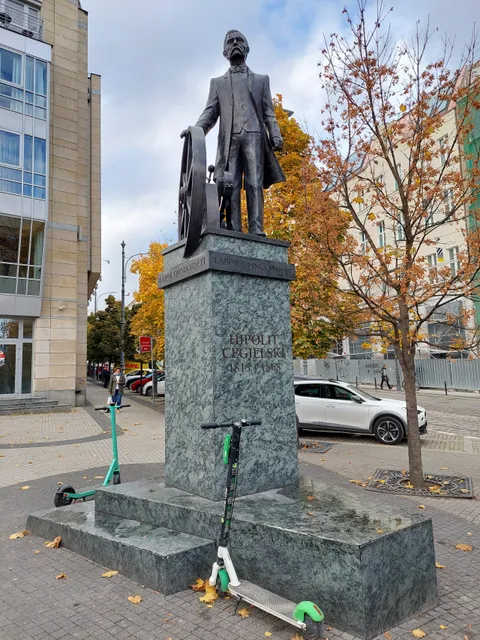 Monument to Hipolit Cegielski in Poznań