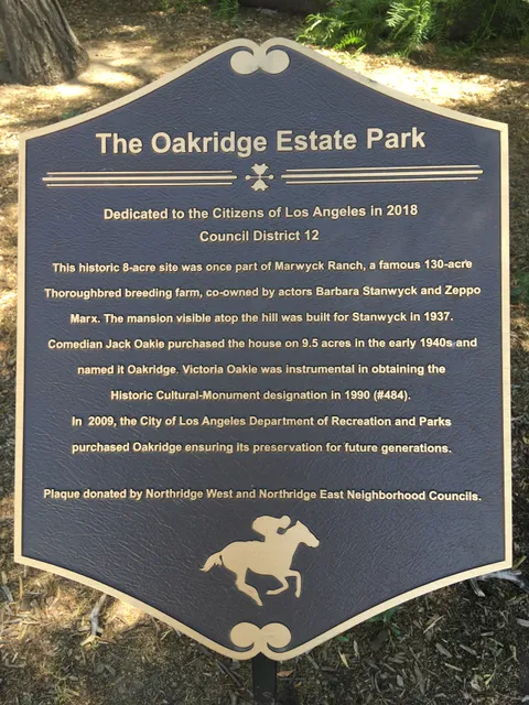 Oakridge Estate Park