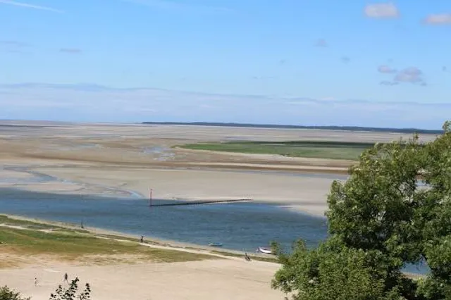 Vue panoramique sur la Baie de Somme - depuis la Chapelle des Marins