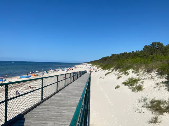 Plaża w Międzywodziu