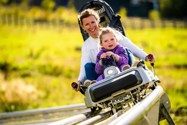 Luge sur rails : la luge des Cimes