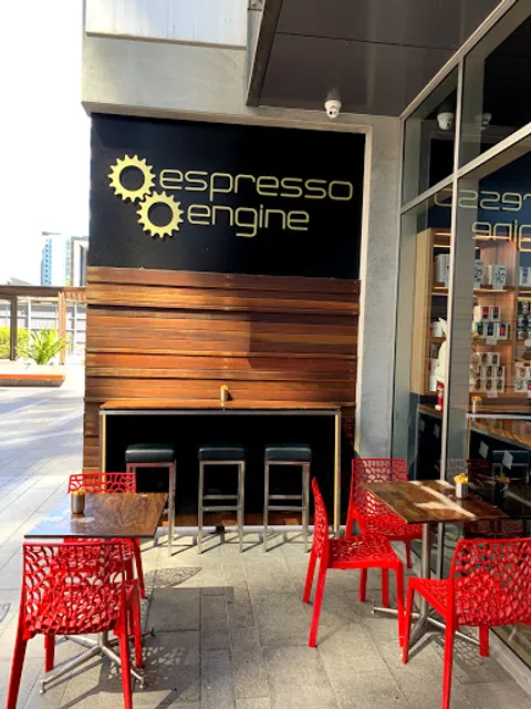 Espresso Engine Green Square