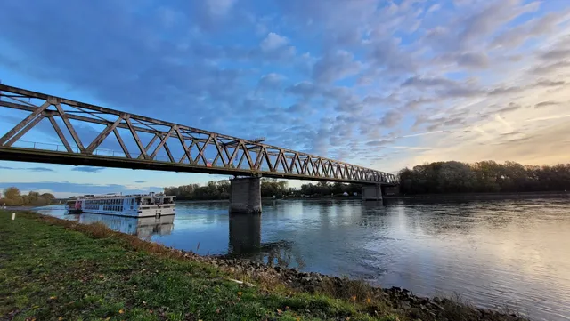 Pont ferroviaire sur le Rhin de Germersheim