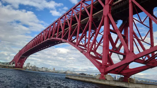 Minato Bridge Rinko Ryokuchi Park