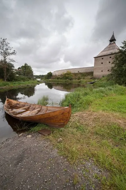 An arrow Tower Old Ladoga Fortress