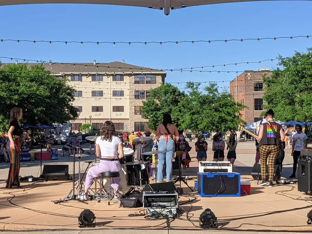 Bass Street Landing Plaza