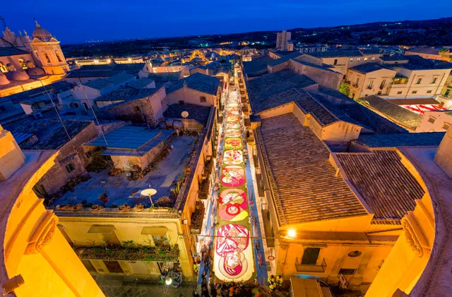 Flower Festival in Noto