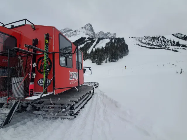 KPOW! Cat Skiing at Fortress Mountain
