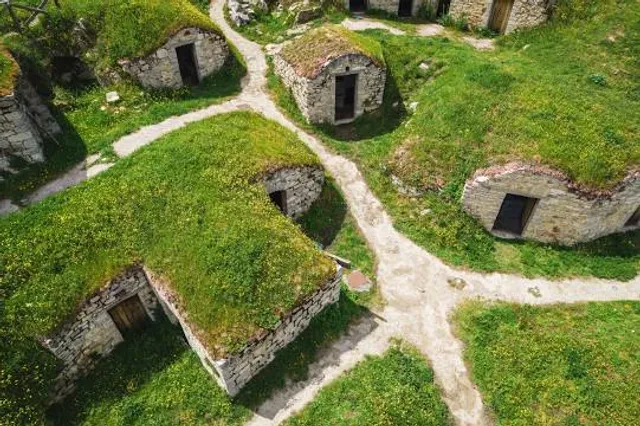 Old Rustic Filled Houses (Palmenti)