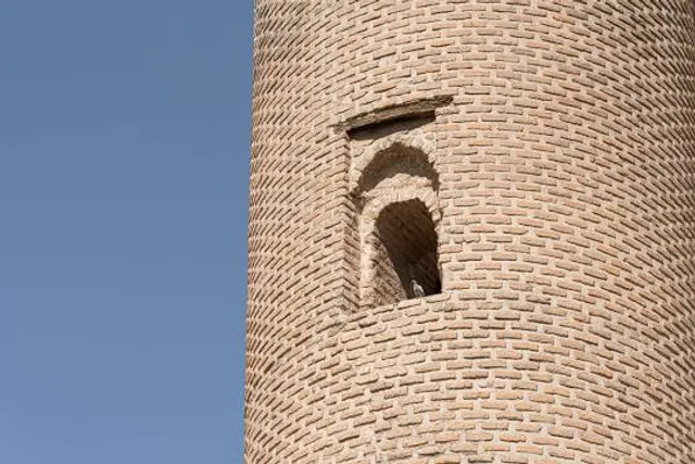 Brick minaret