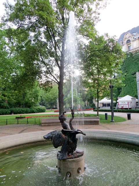 Fontanna w Ogrodzie Staromiejskim