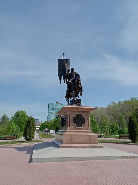 Grigory Zasekin monument