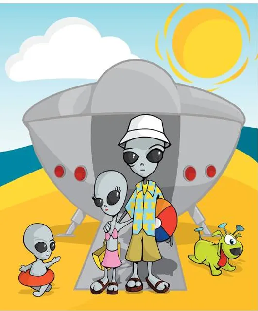 Alien Vacation Mini Golf Attraction at Castle Noel