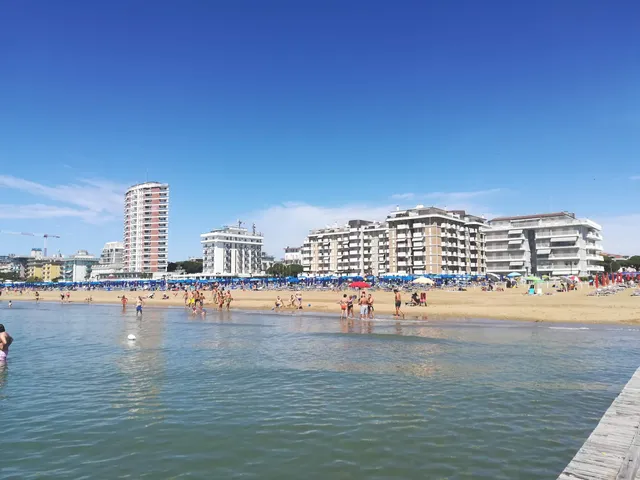 Free beach jesolo