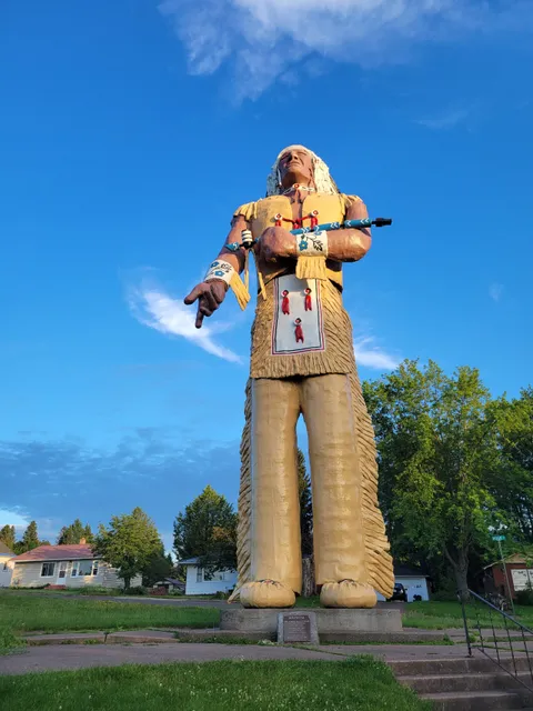 Hiawatha, World's Largest Native American Statue