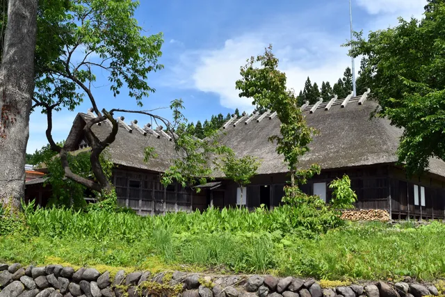 Nationally designated important cultural property Suzuki house Housing and Somezukezo