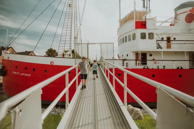 Musée maritime du Québec - Captain J. E. Bernier