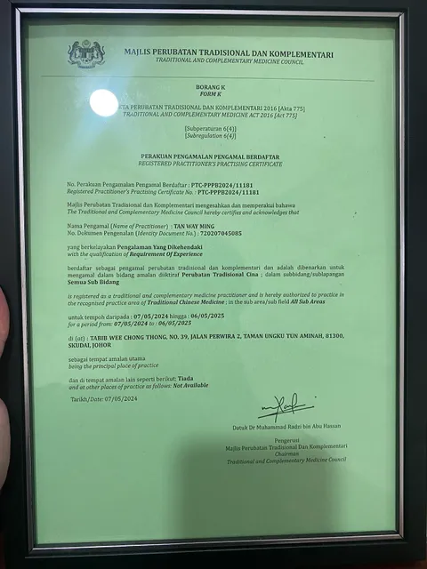 回春堂医局 | Tabib Weechung Thong | TCM