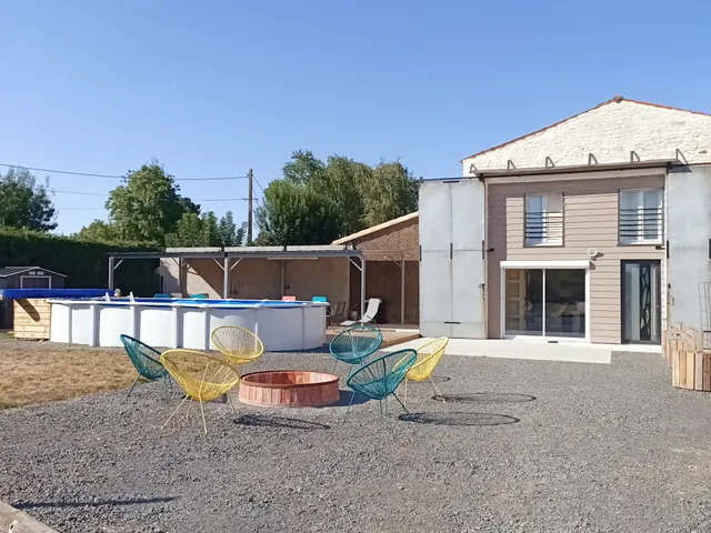 Gîte le Hangar de Papi **** piscine