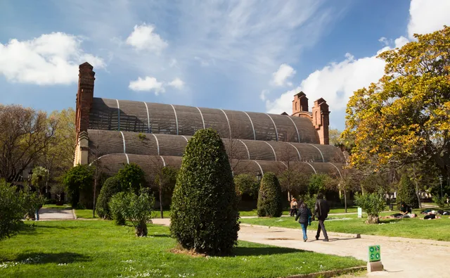 Umbráculo del Parque de la Ciudadela