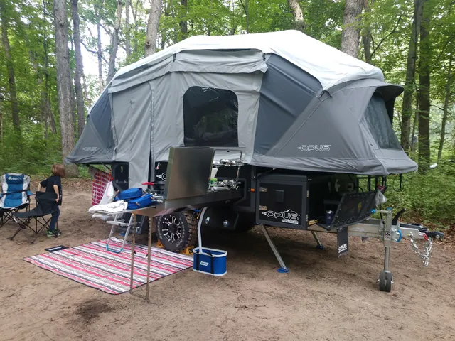 Yankee Springs Deep Lake Rustic Campground