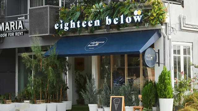 Eighteen below icecream