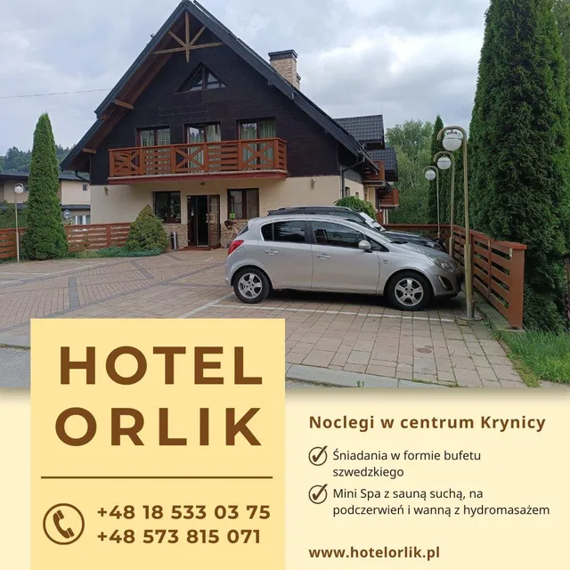 Hotel ORLIK w Krynicy Zdrój