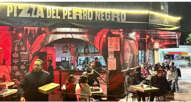 Pizza del Perro Negro La Morena
